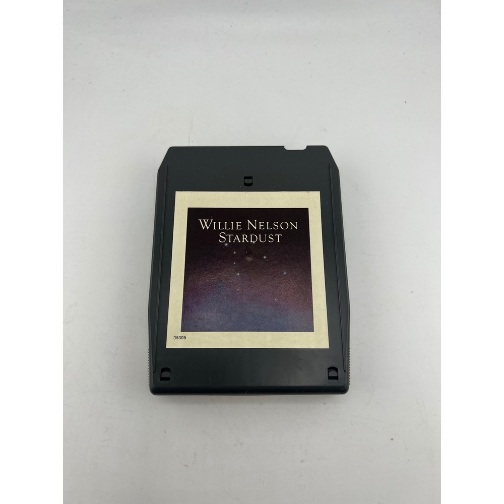 Willie Nelson Stardust 8-Track Stereo Tape Cartridge Columbia TC8 JCA 35305 1978